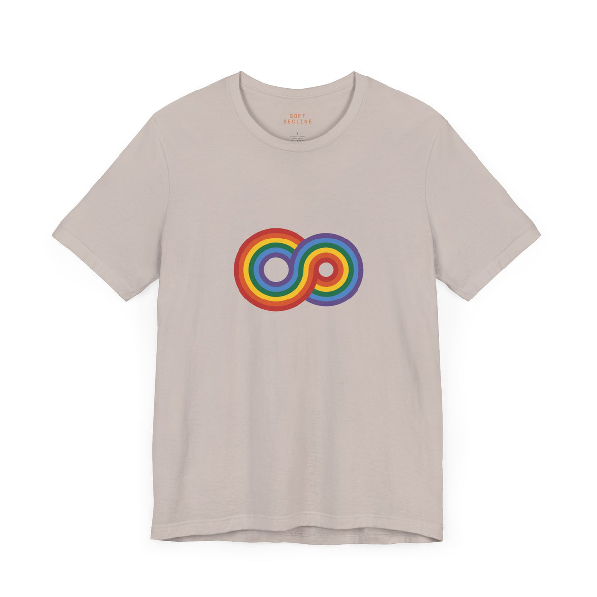 Gayfinity Rainbow Lightweight Tee – Infinite Pride, Everyday Softness