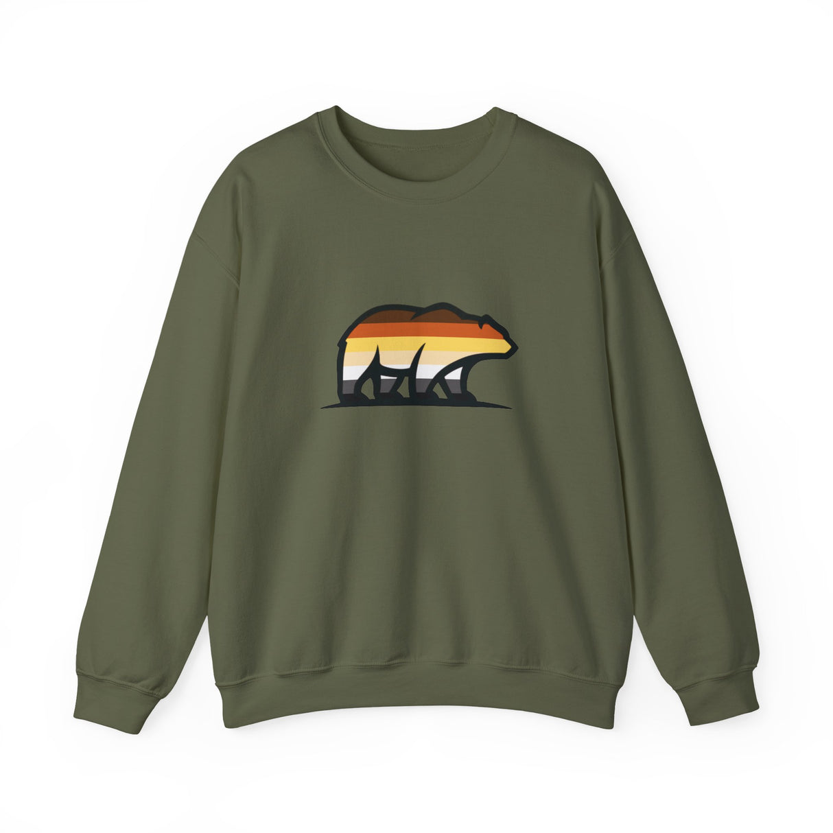 Big Bear Icon Crewneck Sweatshirt - Relaxed Unisex Pullover