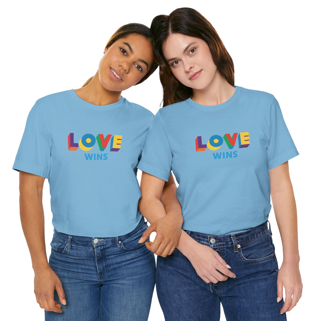 Love Wins Lightweight Tee – Soft Fit, Strong Message