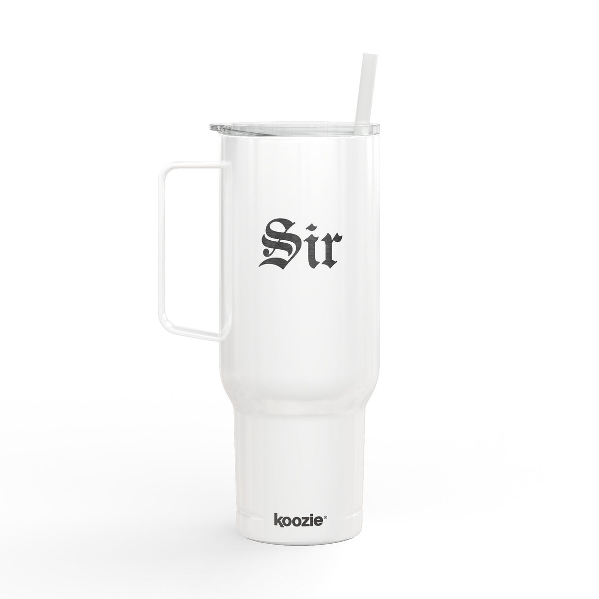 Sir Engraved Insulated Tumbler - 40oz Sir Travel Mug