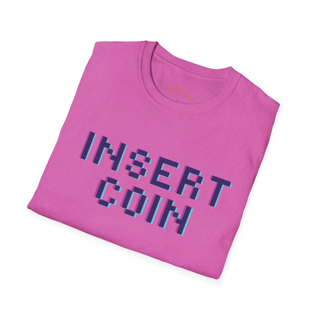 Insert Coin Unisex Softstyle T-Shirt - Casual Comfort Tee for Everyday Wear