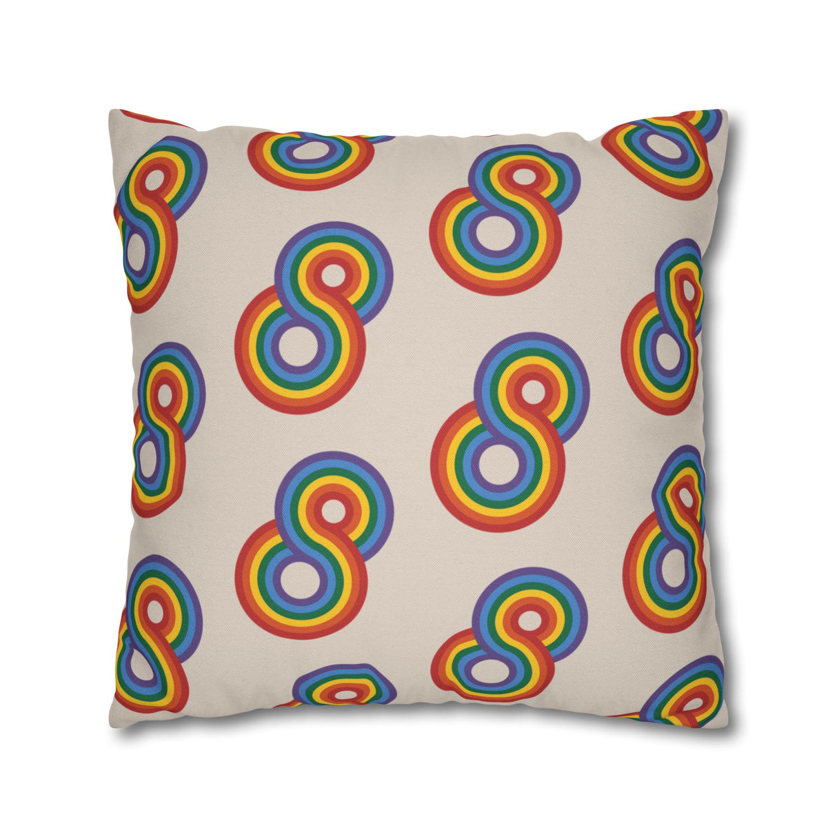 Gayfinity Rainbow Pillow Cover – Soft Touch, Infinite Vibes