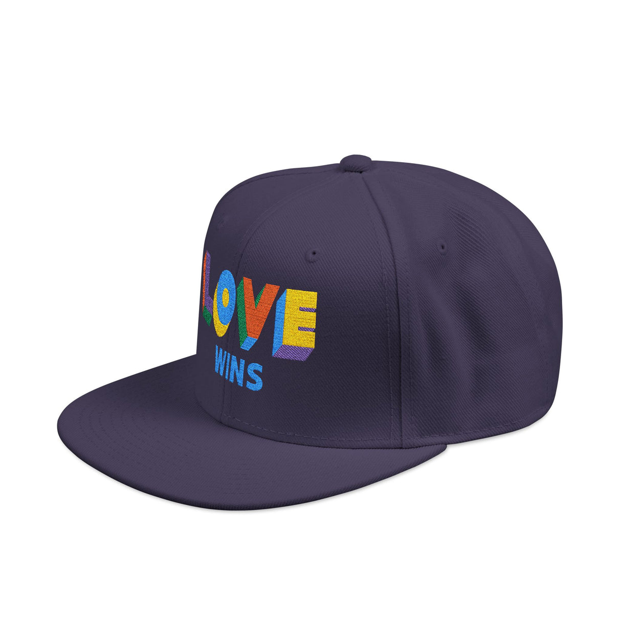 Love Wins Embroidered Hat – Bold Thread, Big Truth
