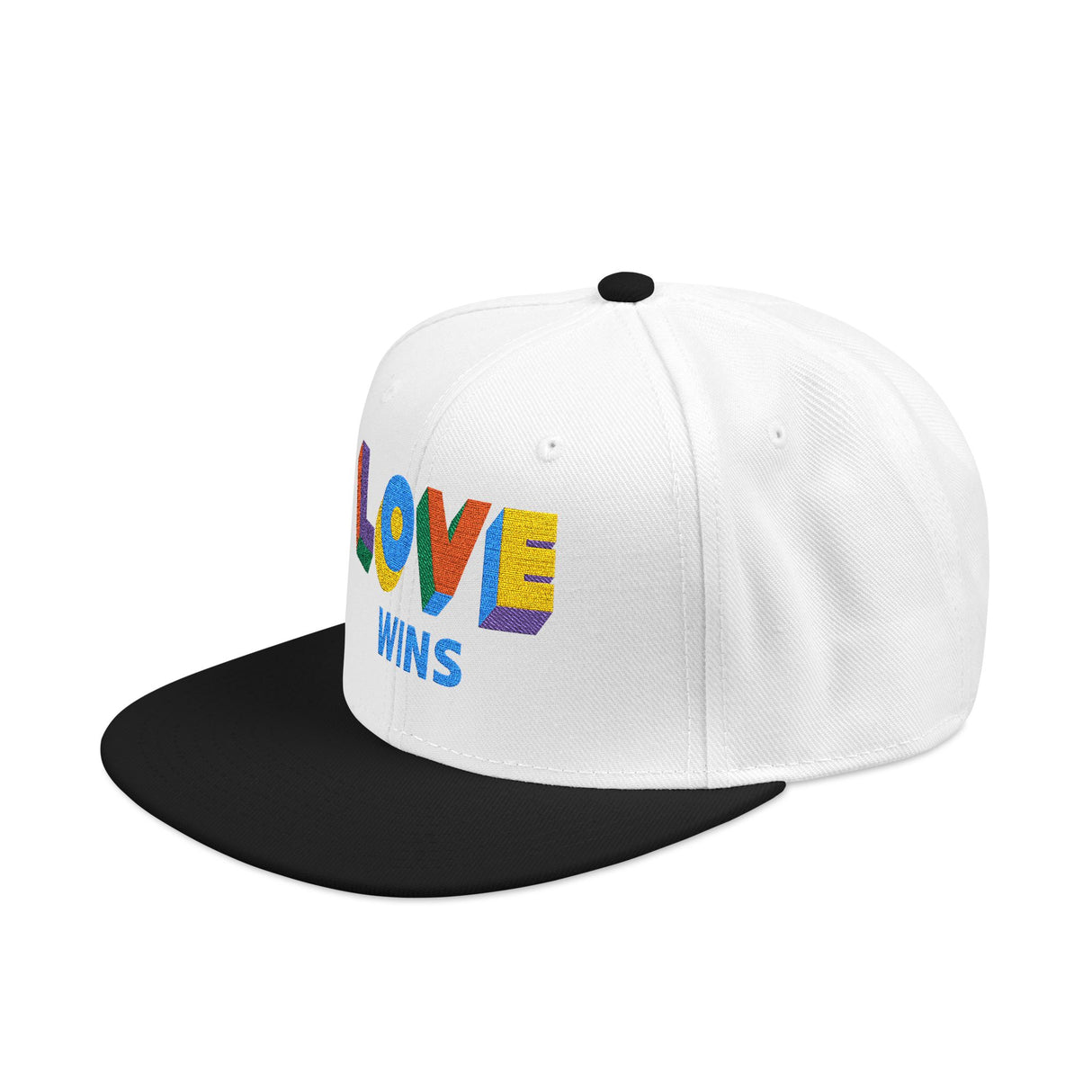Love Wins Embroidered Hat – Bold Thread, Big Truth