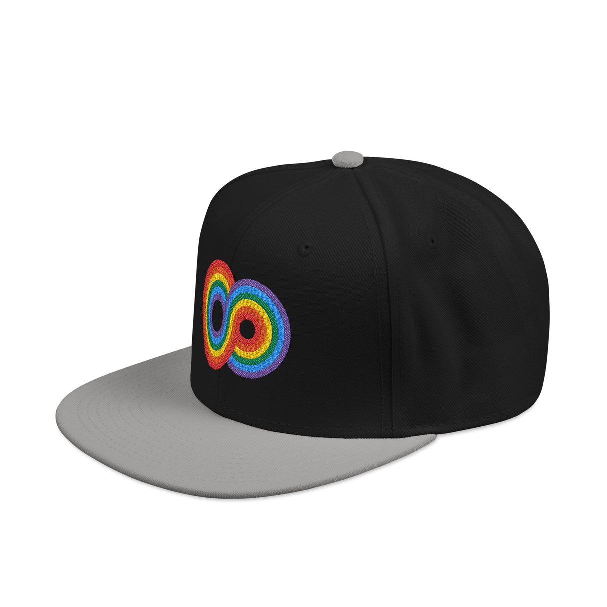 Gayfinity Rainbow Snapback – Structured Style, Infinite Pride