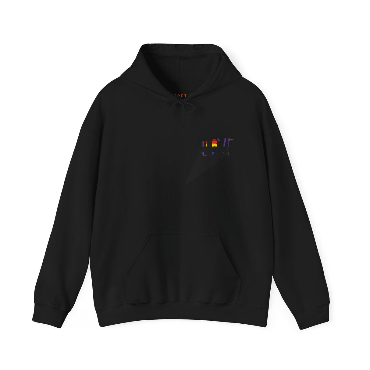 LOVE Rainbow Embroidered Hoodie