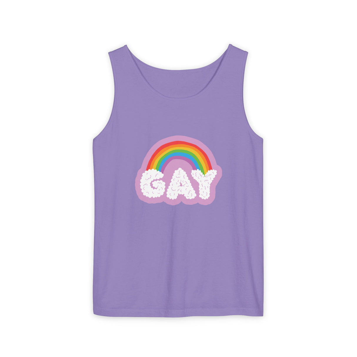 Gay Cloud Tank Top – Chill, Sunny, and Very Out