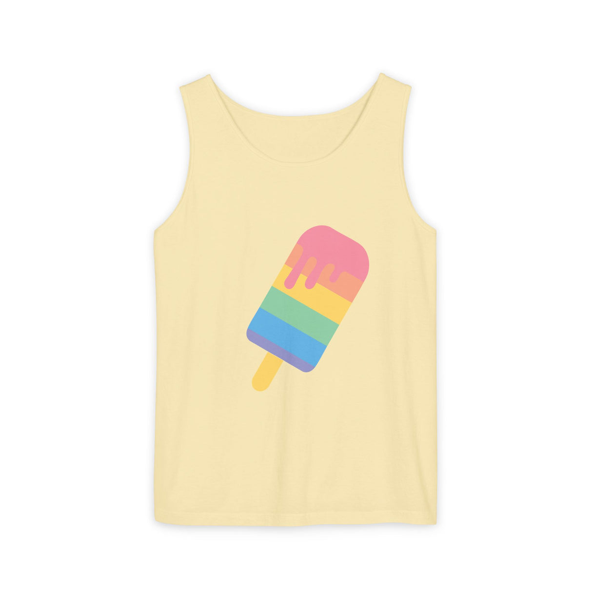 Melting Point Popsicle Unisex Tank Top - Summer Vibes