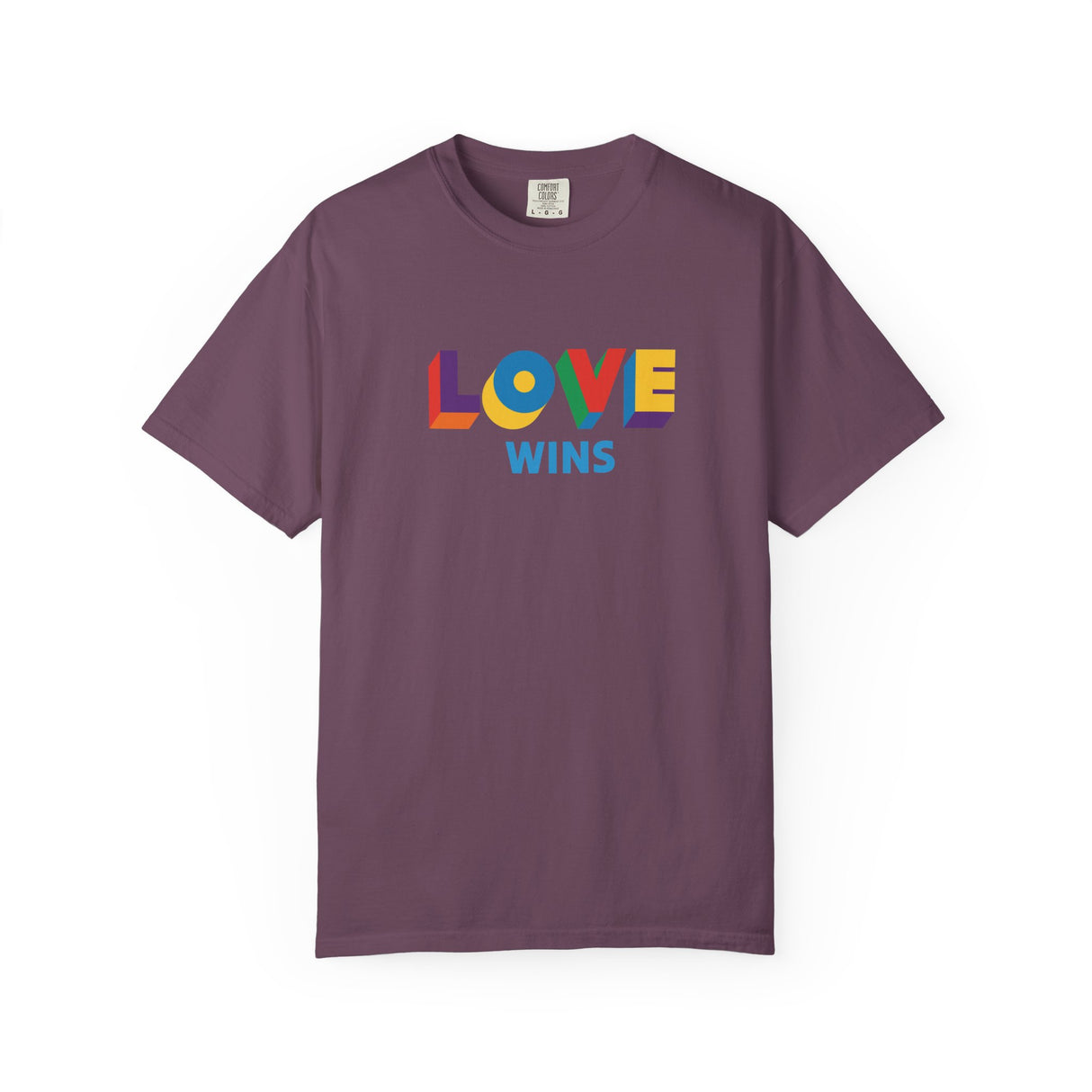 Love Wins Heavyweight Tee – Lived-In Feel, Loud Heart