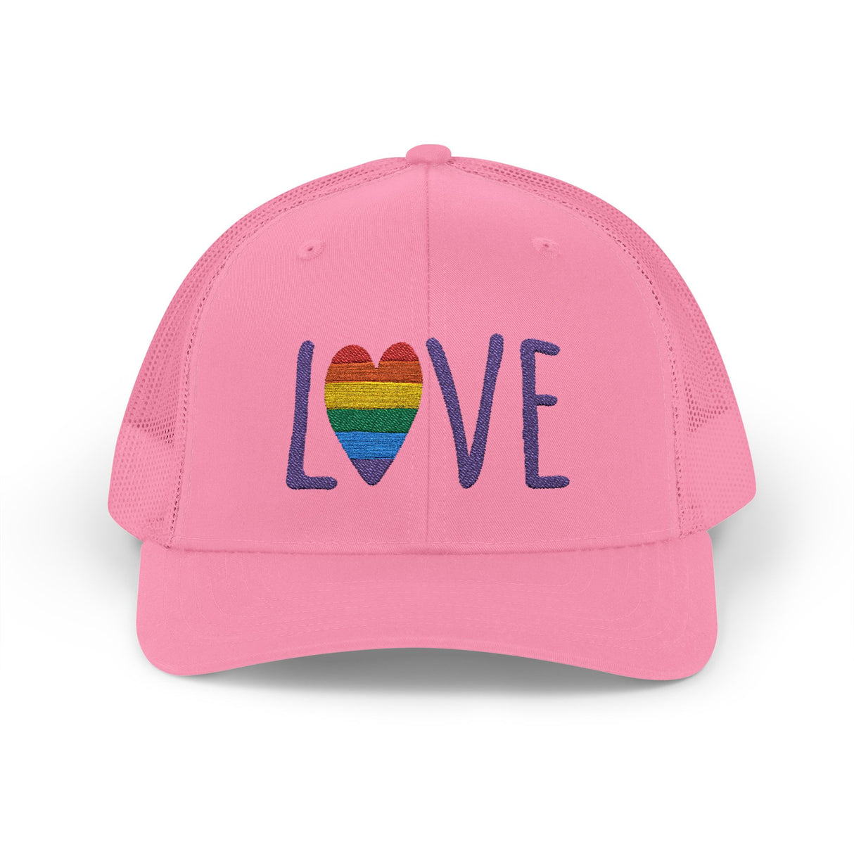 LOVE Rainbow Snapback Trucker Cap