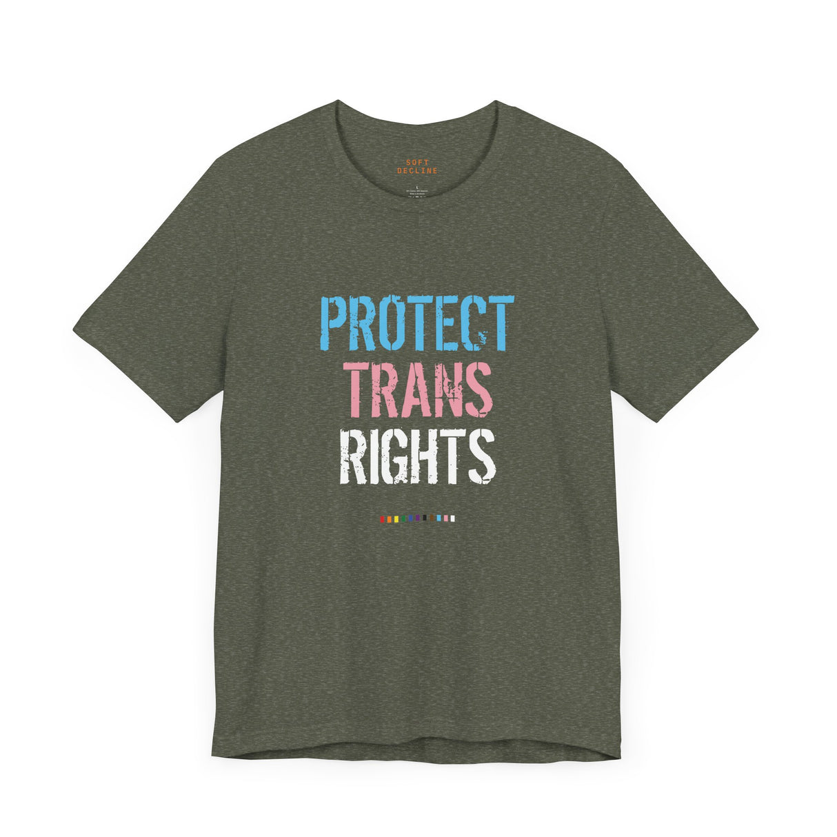 Protect Trans Rights 2025 Lightweight Tee – Soft Fabric, Hard Truth