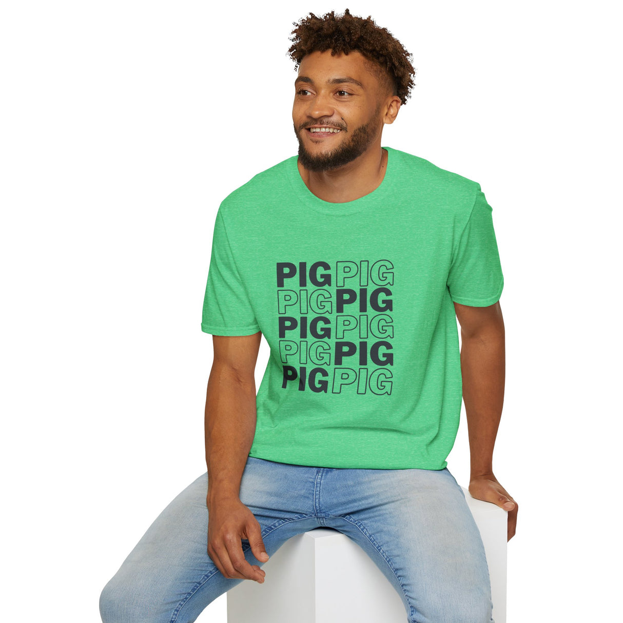 Pig Softstyle T-Shirt - Casual Comfort Tee for Everyday Wear