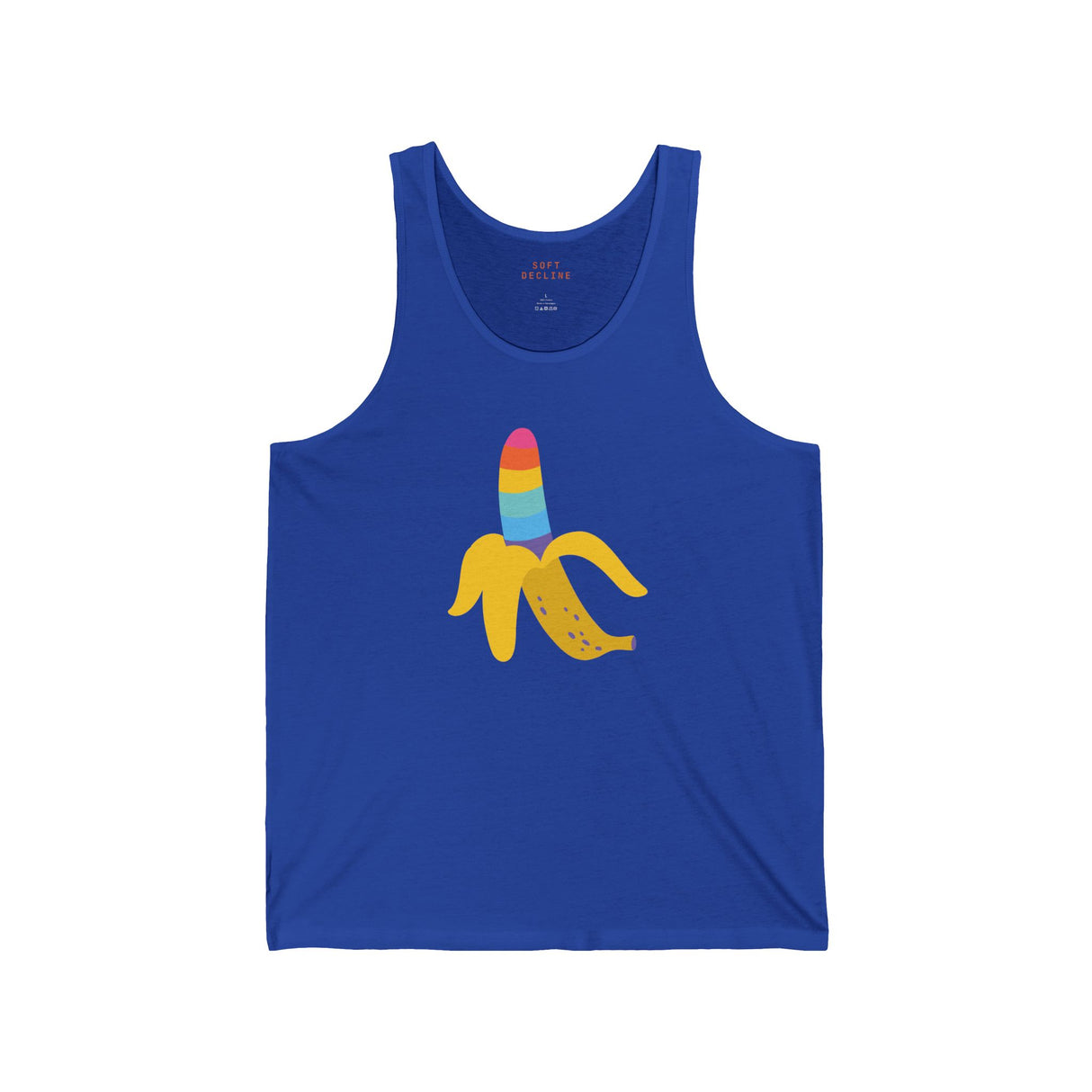 Rainbow Banana Lightweight Tank Top