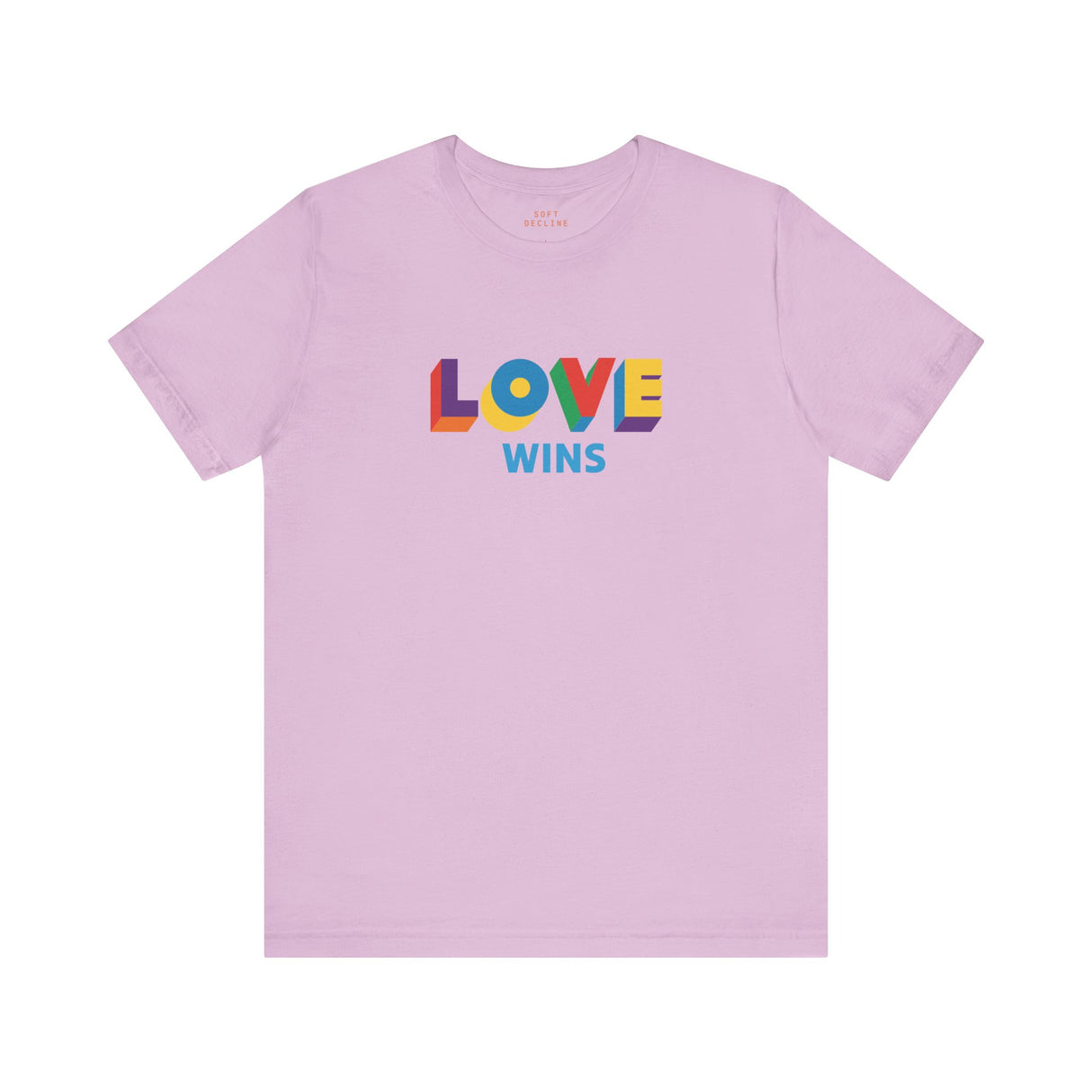 Love Wins Lightweight Tee – Soft Fit, Strong Message