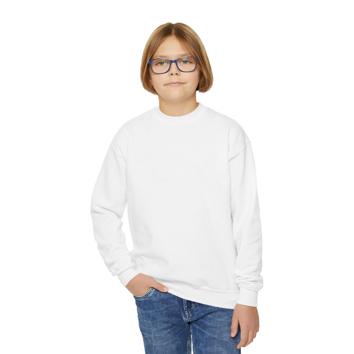 LOVE Rainbow Youth Crewneck Sweatshirt
