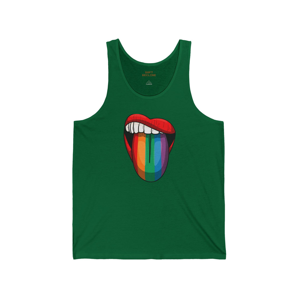 Rainbow Lick Lightweight Tank Top