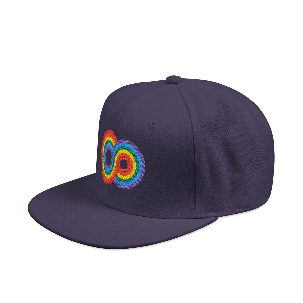 Gayfinity Rainbow Snapback – Structured Style, Infinite Pride