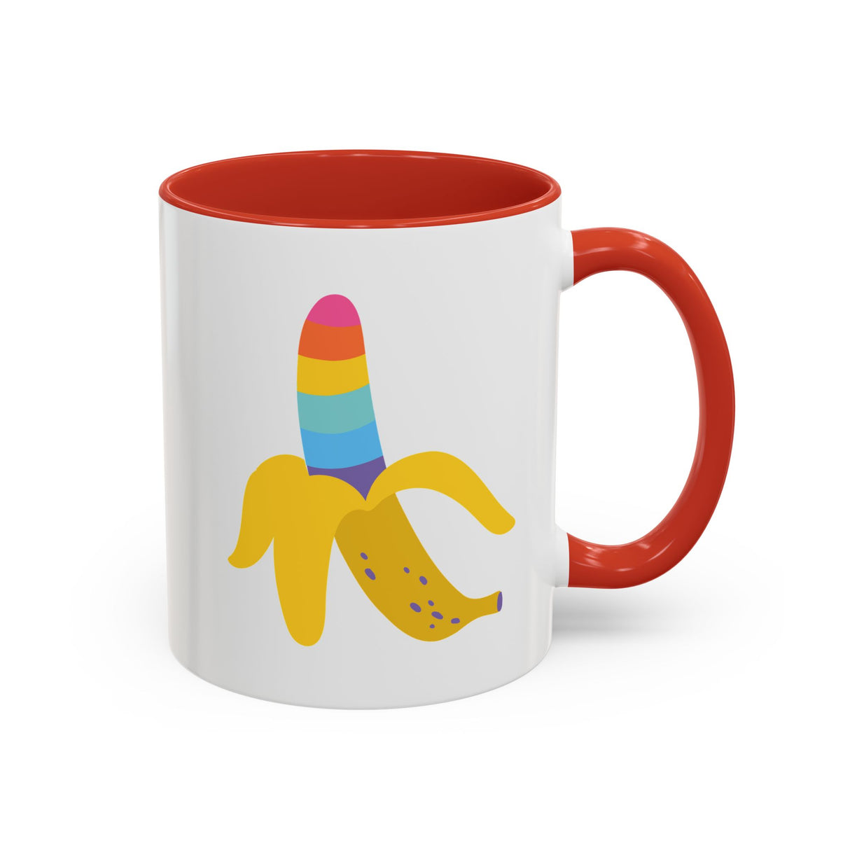 Rainbow Banana Coffee Mug - 11oz & 15oz Options