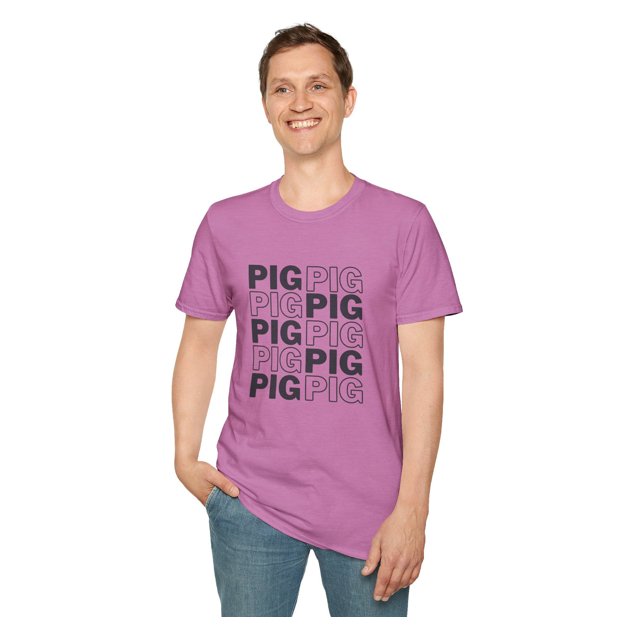 Pig Softstyle T-Shirt - Casual Comfort Tee for Everyday Wear