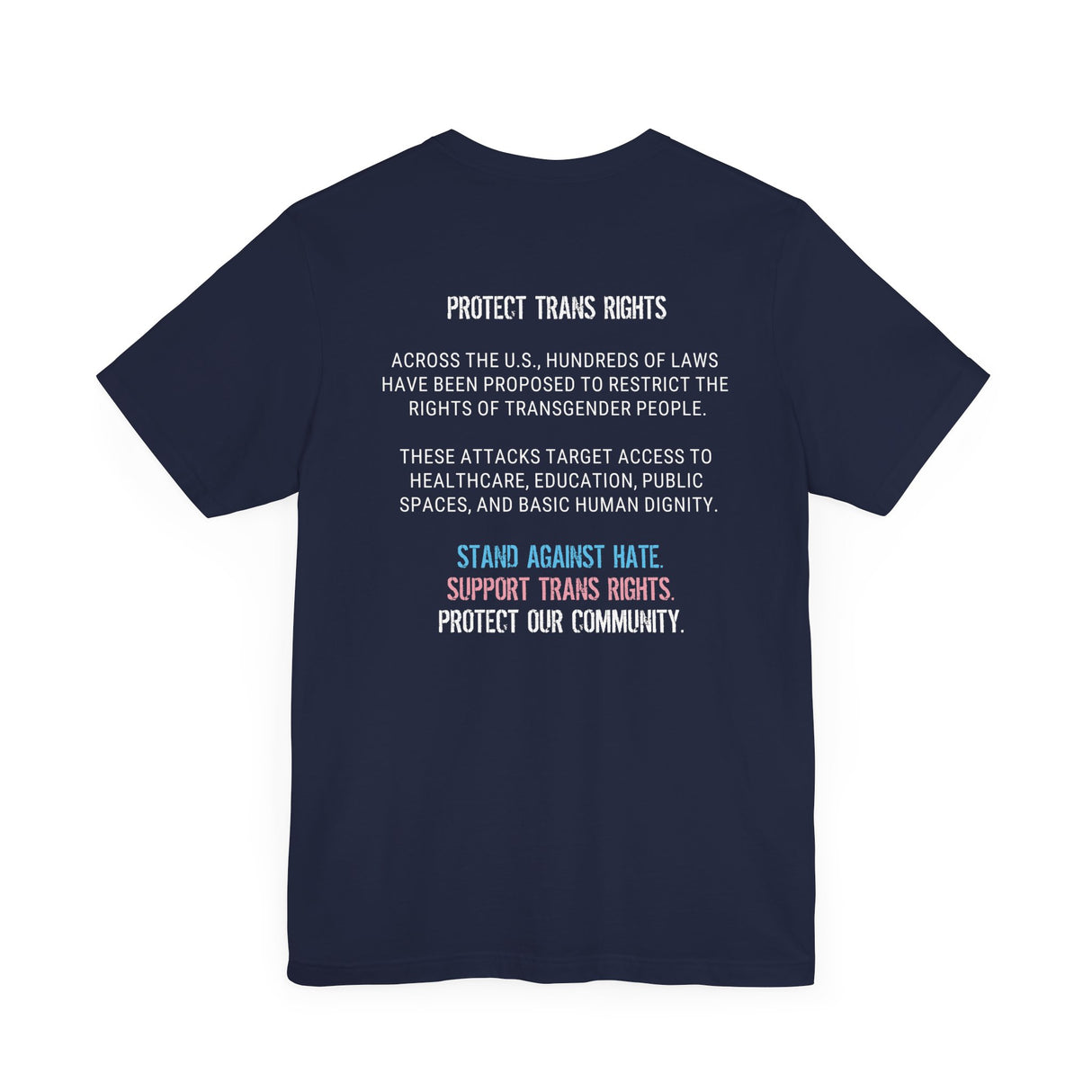 Protect Trans Rights 2025 Lightweight Tee – Soft Fabric, Hard Truth