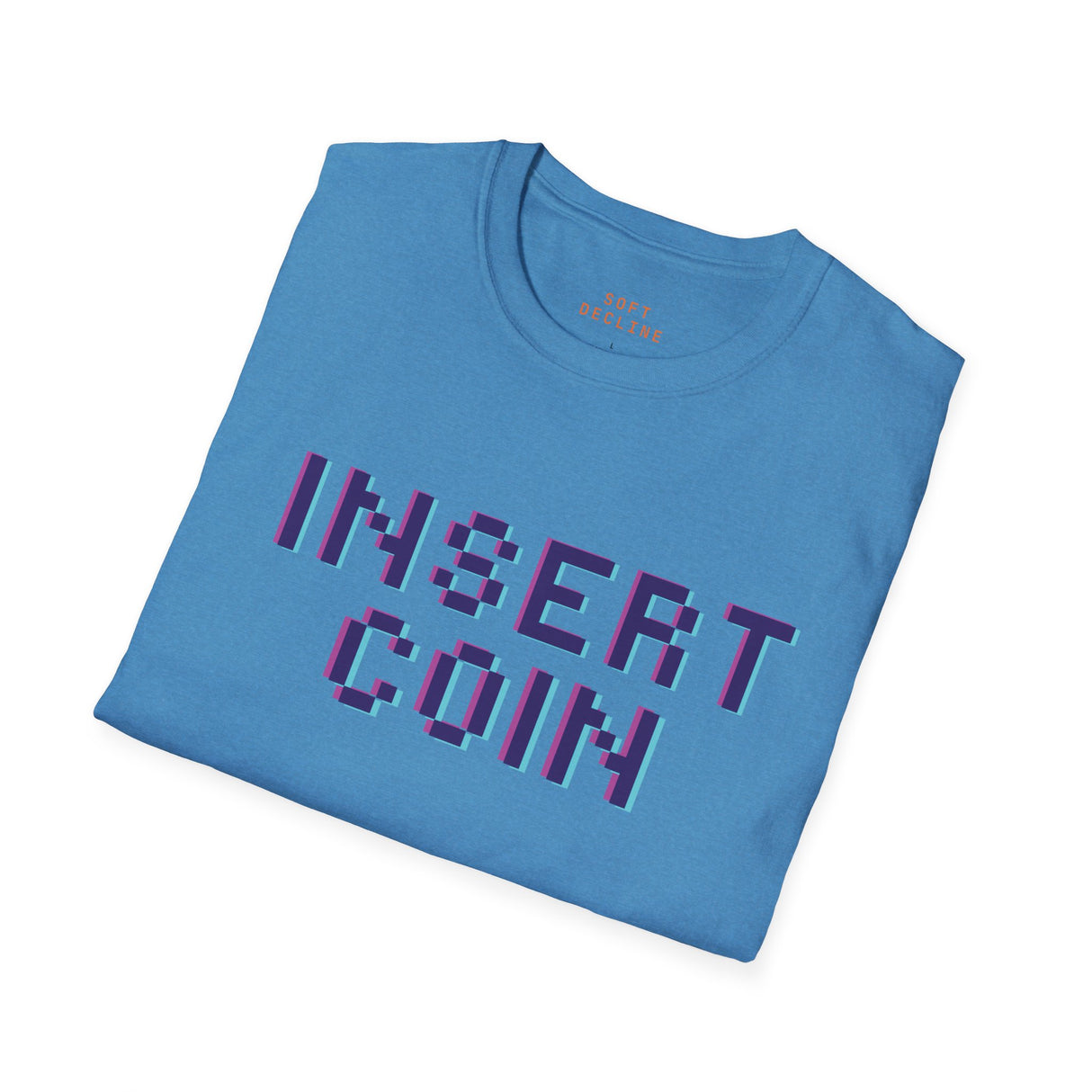 Insert Coin Unisex Softstyle T-Shirt - Casual Comfort Tee for Everyday Wear