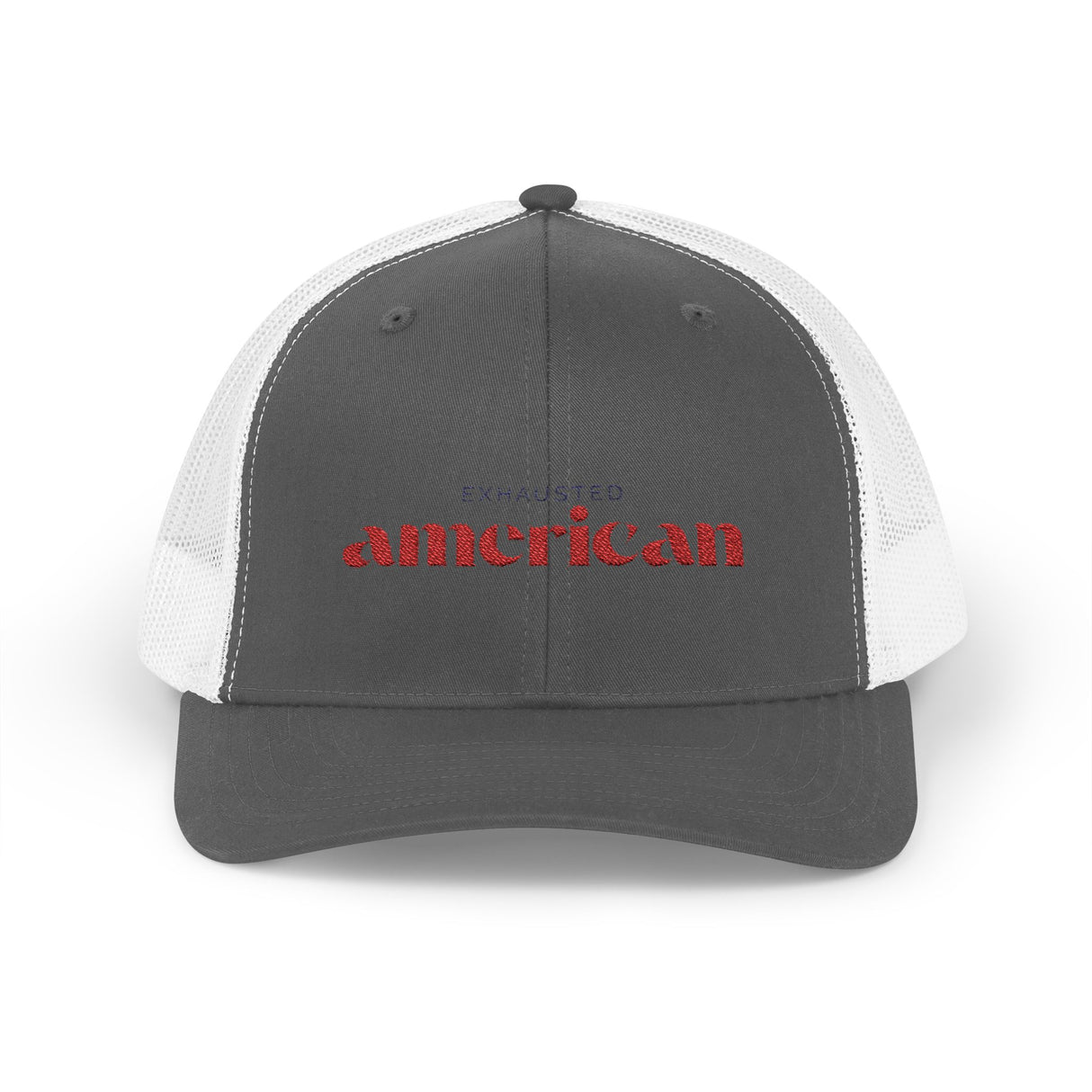Exhausted American Snapback Trucker Cap