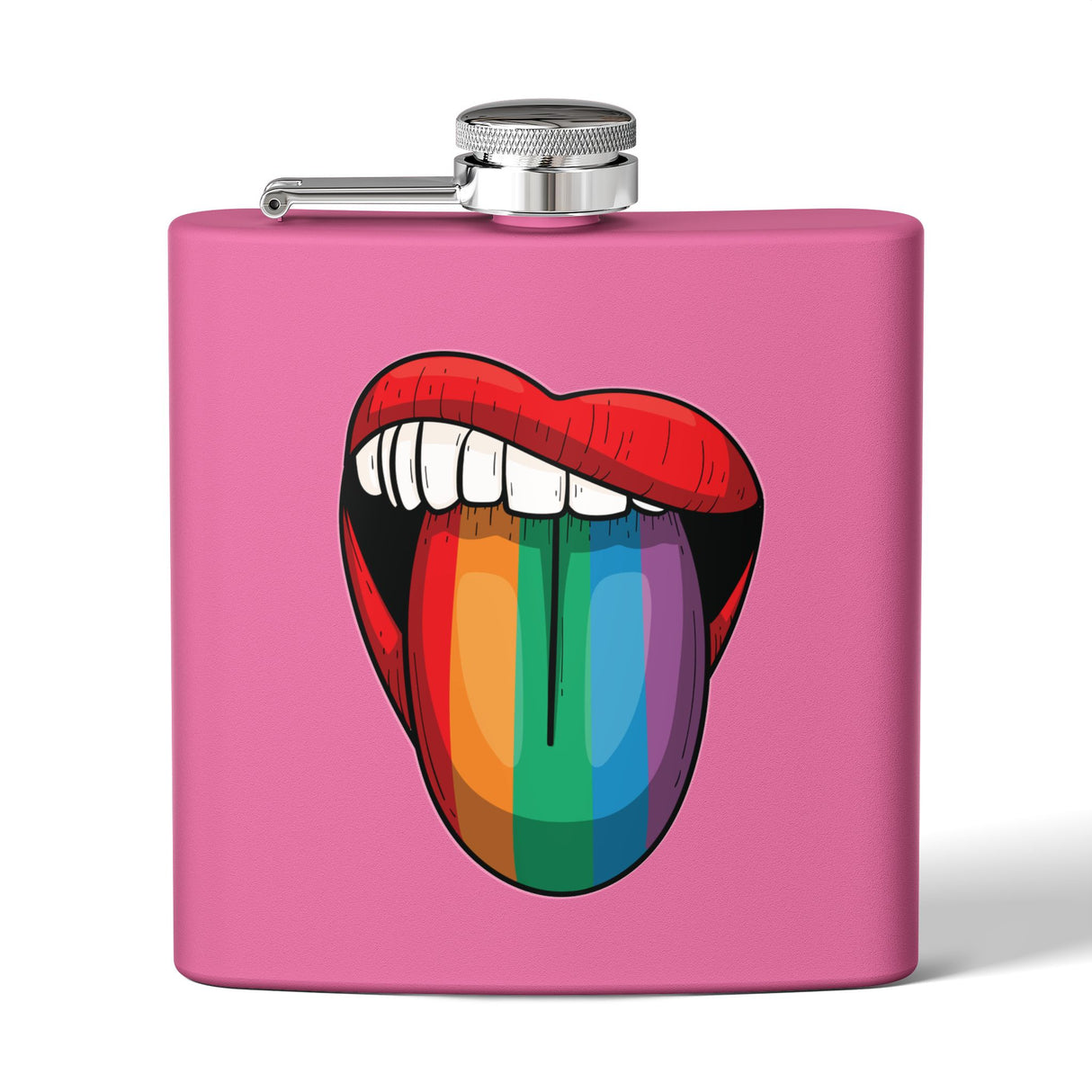 Rainbow Lick Stainless Steel Flask