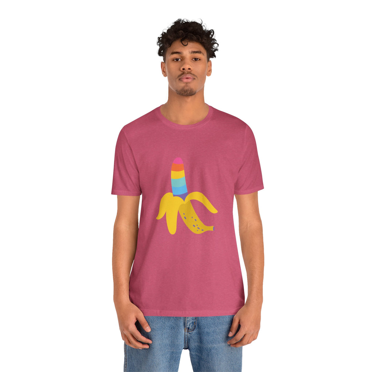 Banana Rainbow Icon Jersey Tee