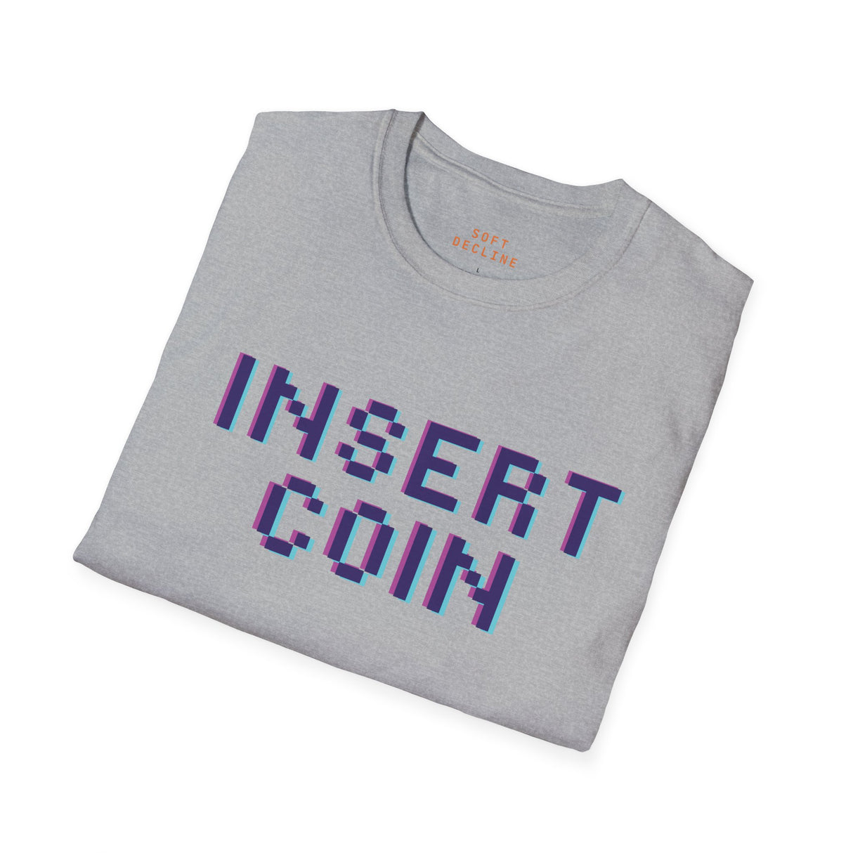 Insert Coin Unisex Softstyle T-Shirt - Casual Comfort Tee for Everyday Wear