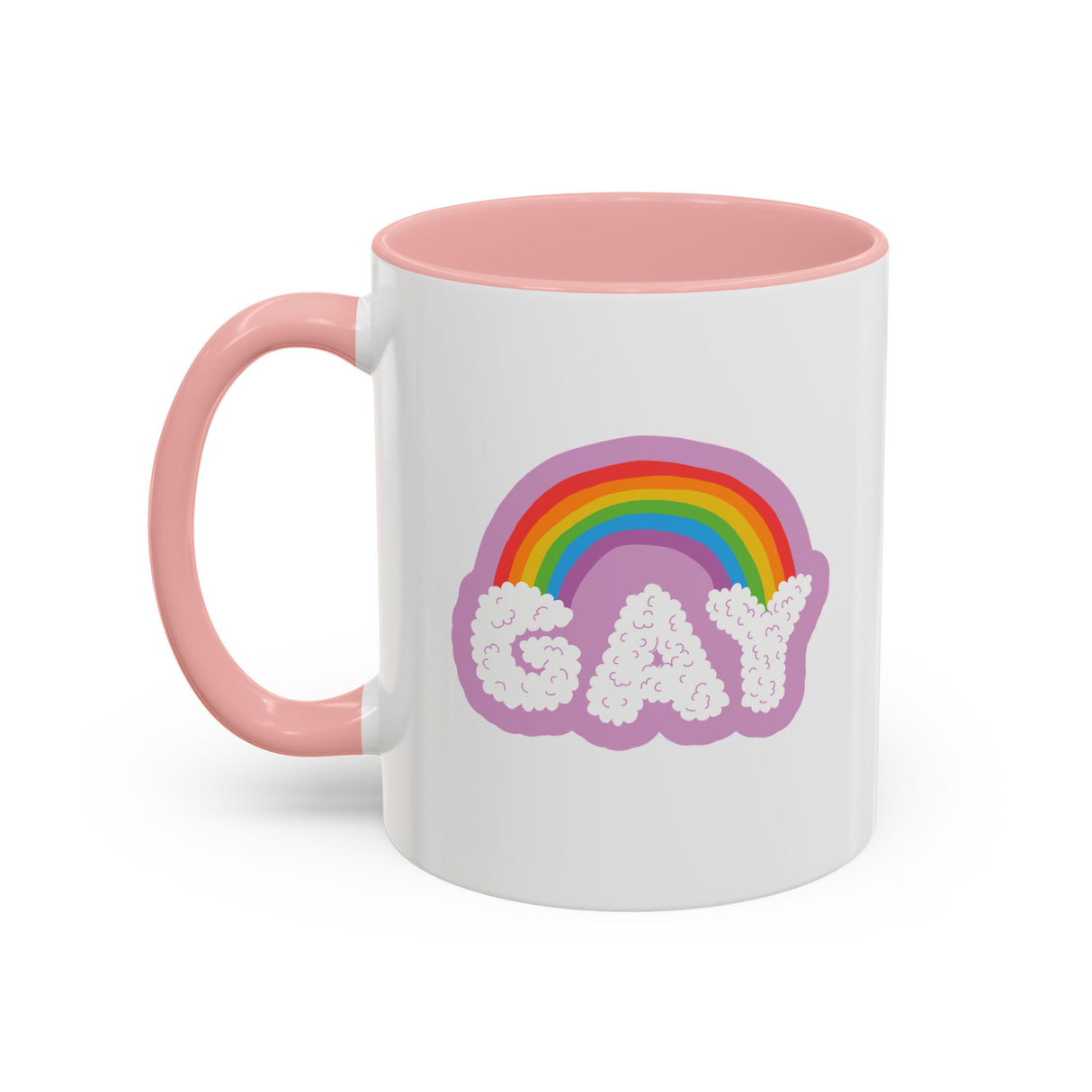 Gay Rainbow Cloud Mug - 11oz & 15oz Options