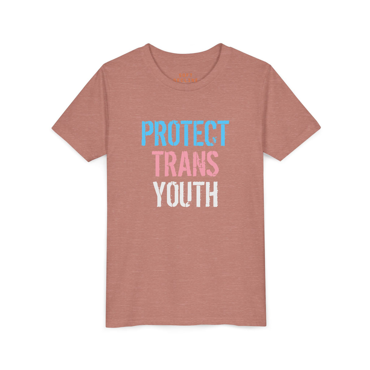 2025 Protect Trans Youth Lightweight Tee – Youth Sizing – Soft Fit, Urgent Message