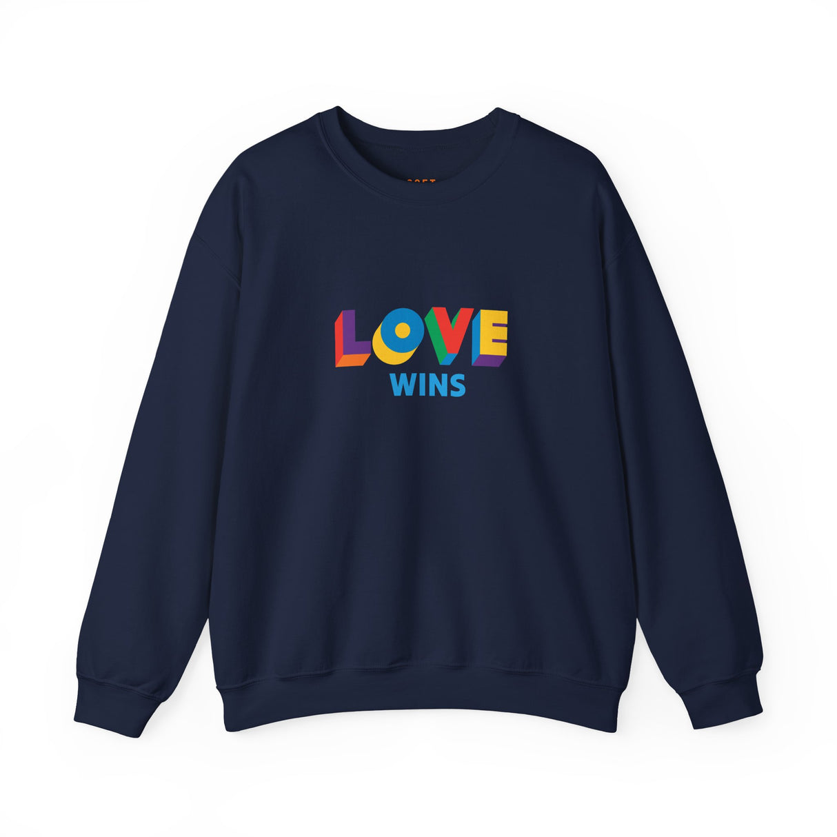 Love Wins Medium Weight Sweatshirt – Soft Feel, Solid Message