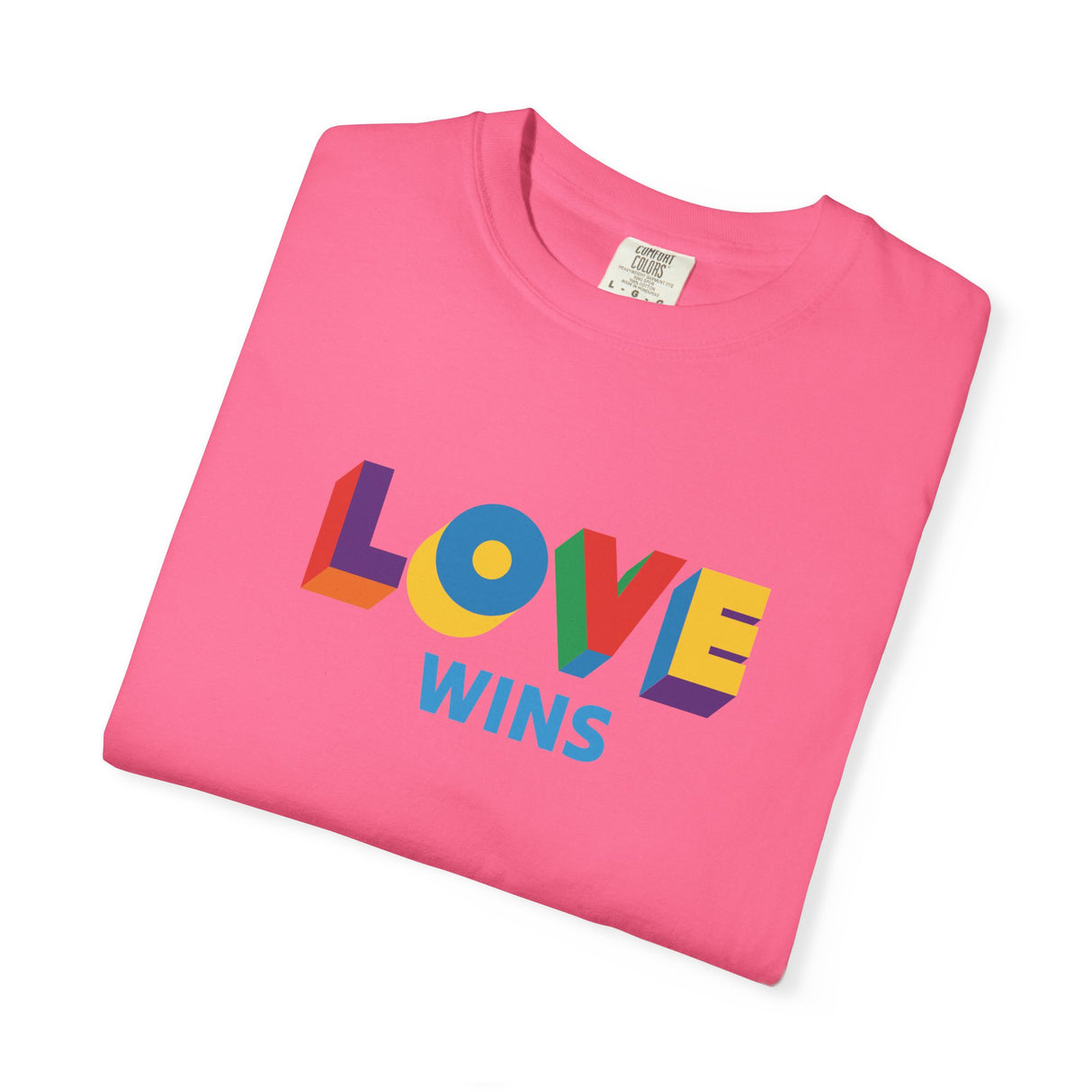 Love Wins Heavyweight Tee – Lived-In Feel, Loud Heart