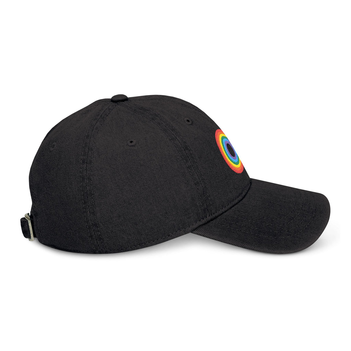 Gayfinity Rainbow Denim Hat – Chill Fit, Infinite Energy