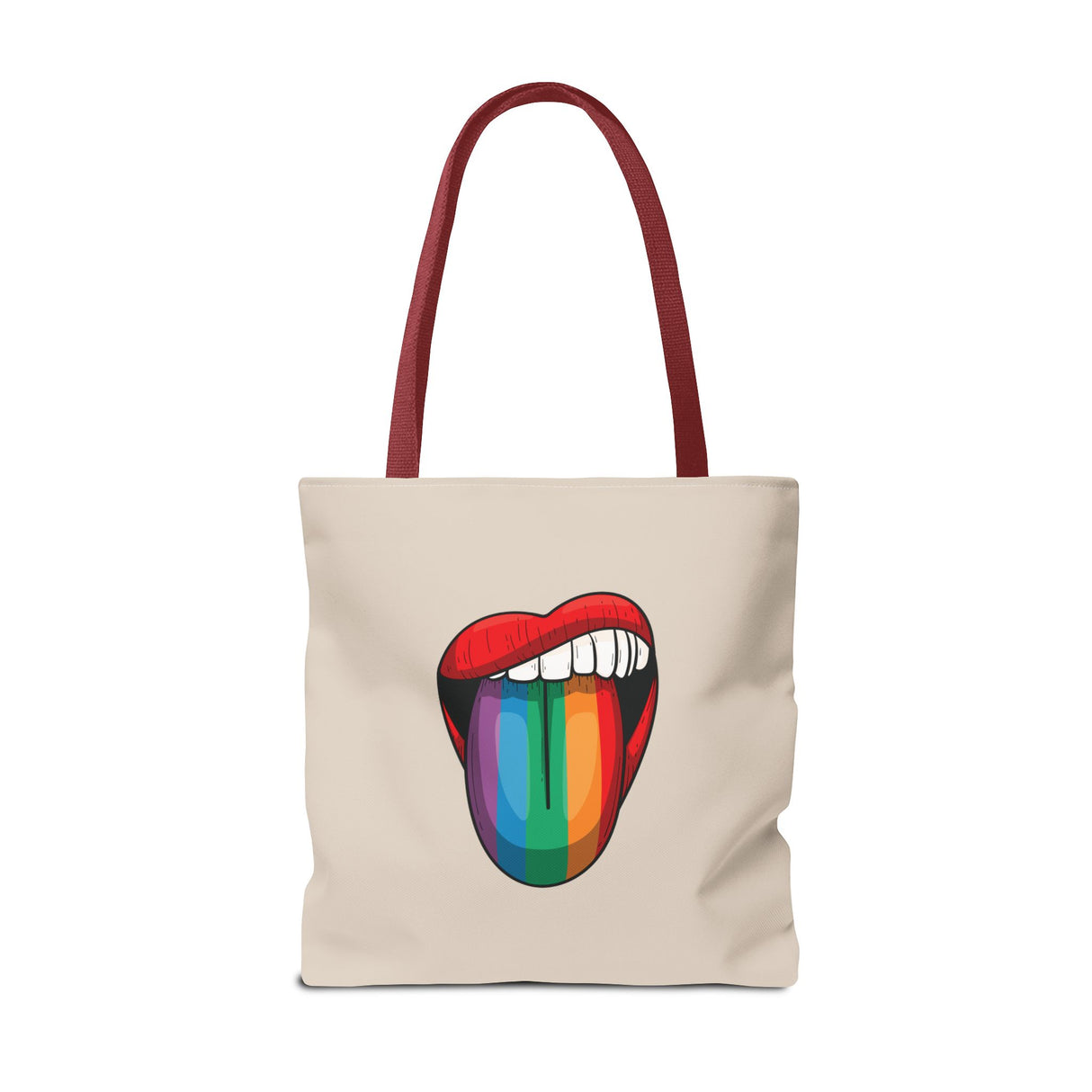 Rainbow Lick Icon Tote Bag