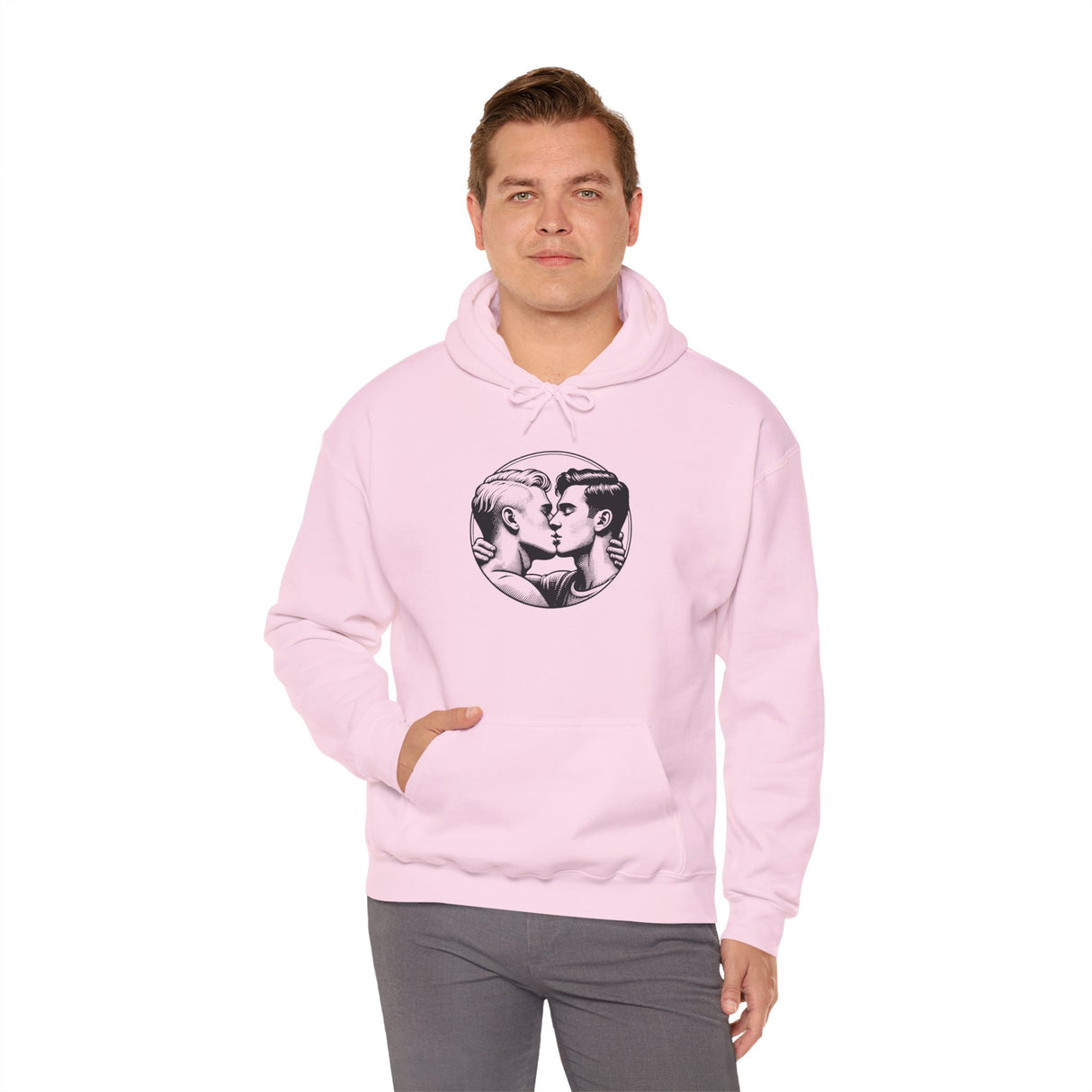 Close Enough to Breathe - Cozy Pullover Sweatshirt