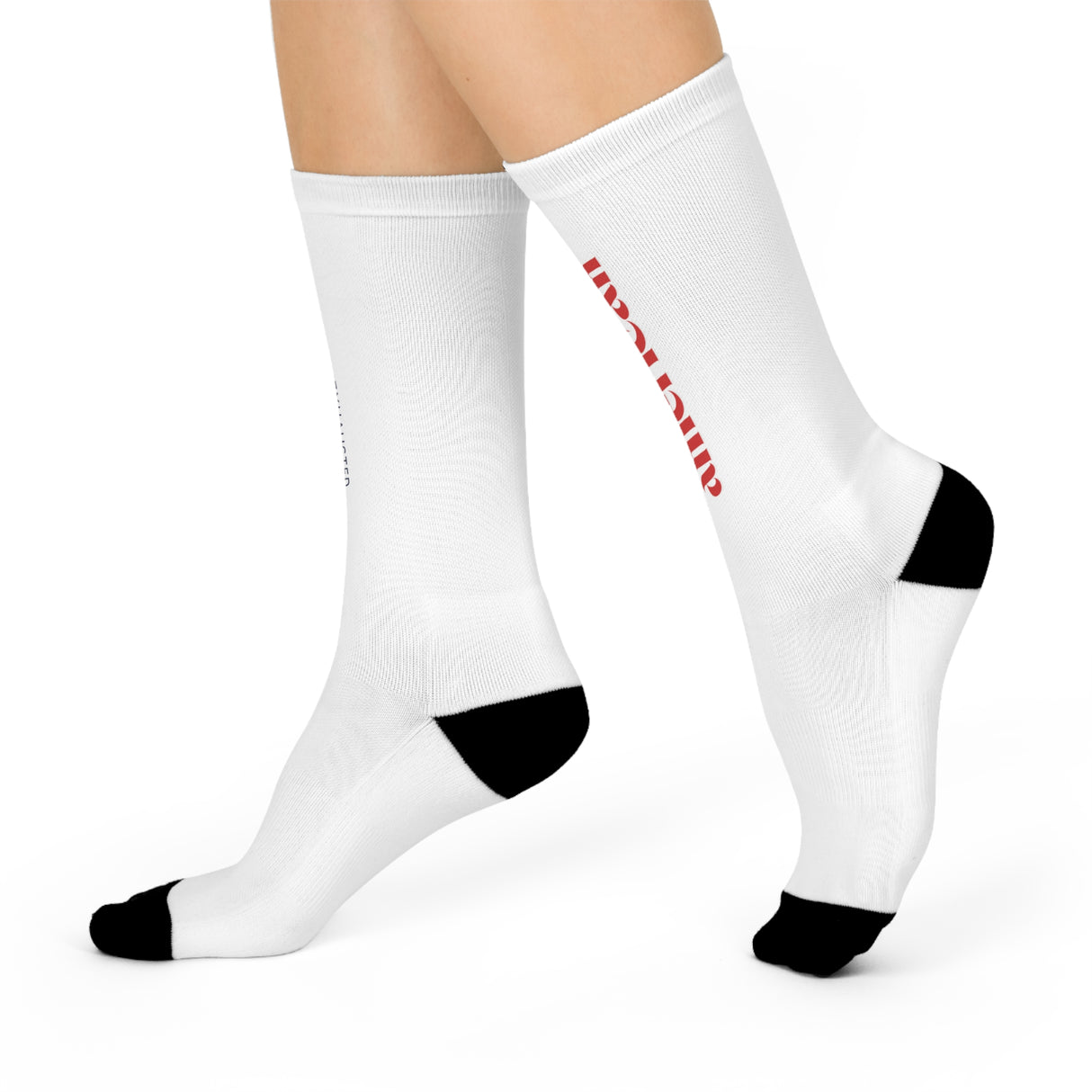 Exhausted American Cushioned Crew Socks - Comfortable Everyday Wear