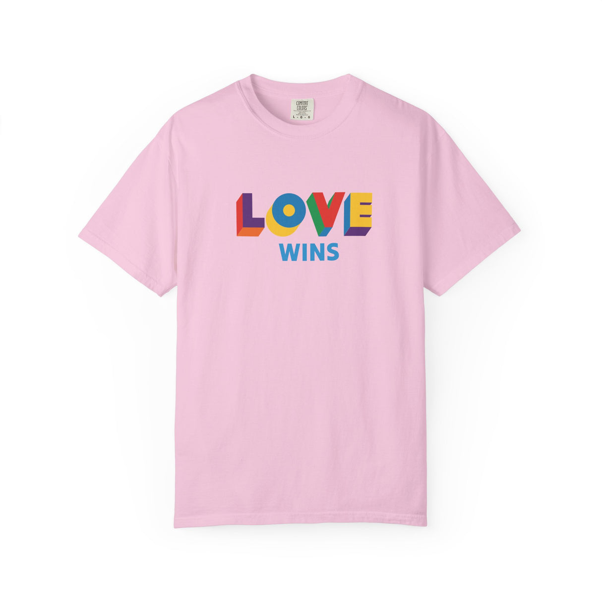 Love Wins Heavyweight Tee – Lived-In Feel, Loud Heart