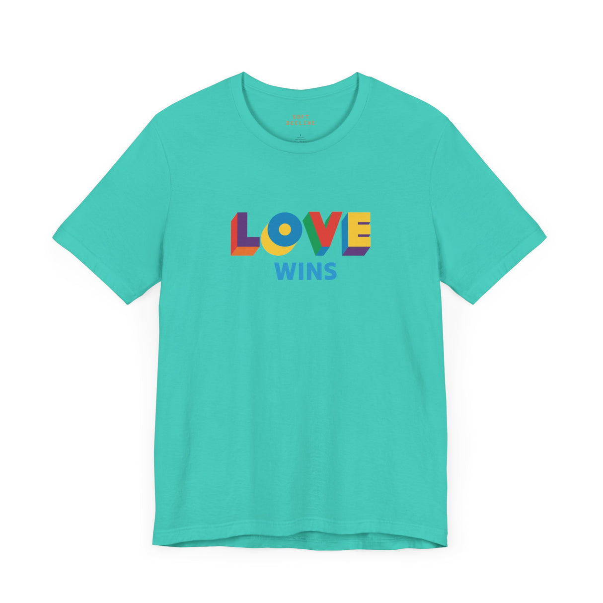 Love Wins Lightweight Tee – Soft Fit, Strong Message