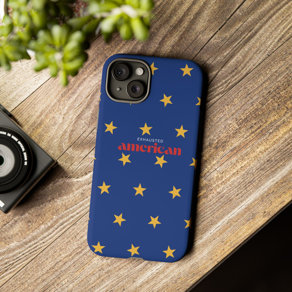 Exhausted American Star Phone Case
