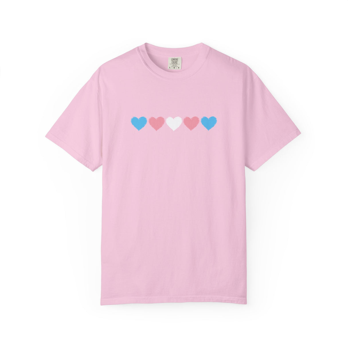 Trans Pride Heavyweight Tee – Soft Structure, Bold Heart