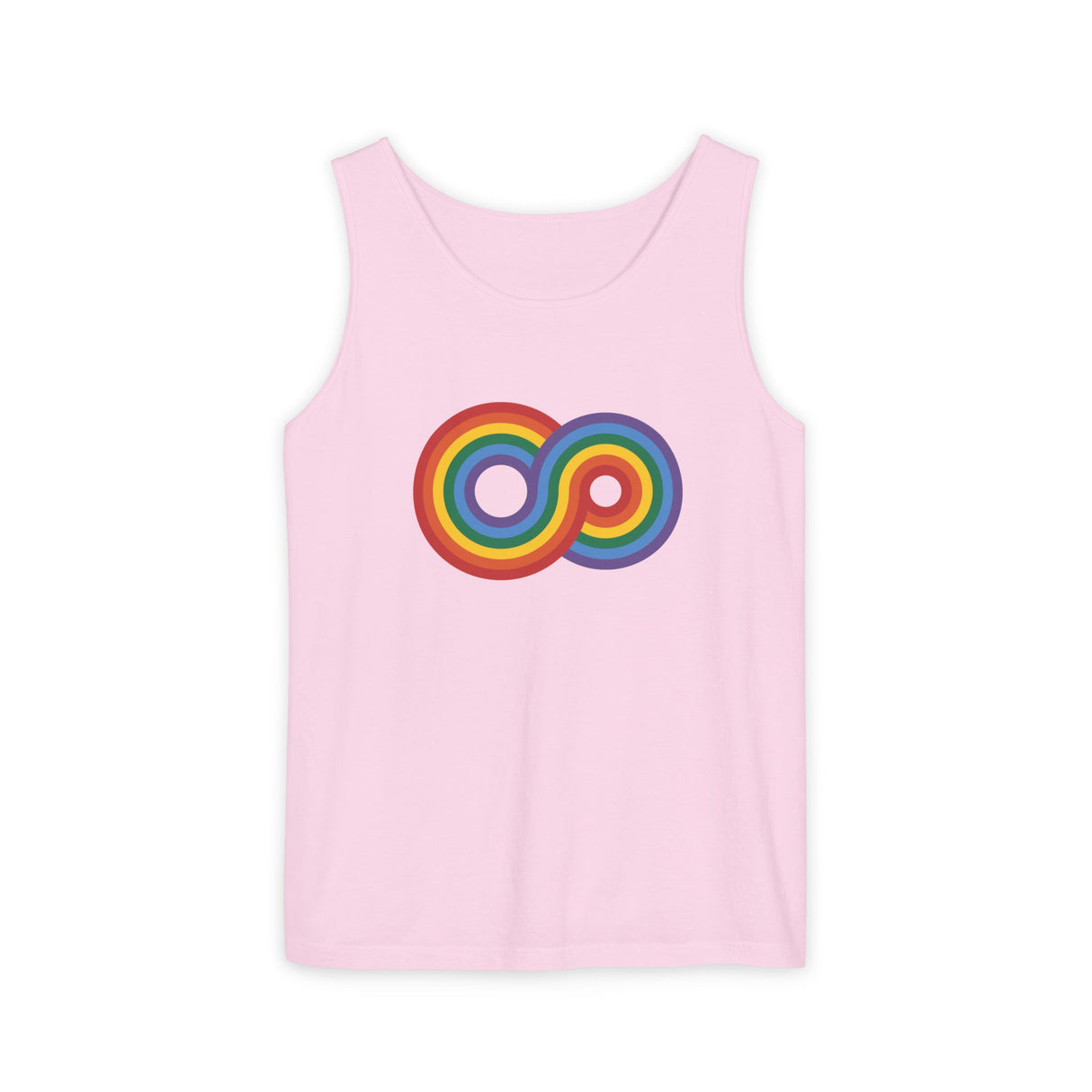 Gayfinity Rainbow Heavyweight Tank – Garment-Dyed, Endlessly Bold