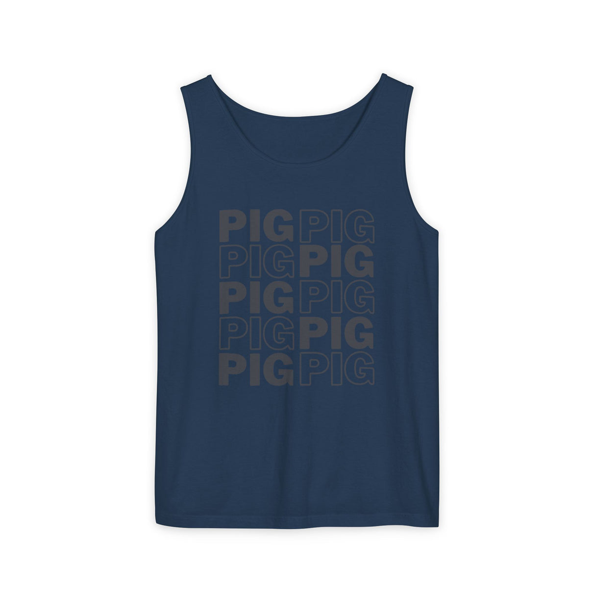 Pig Pattern Tank Top