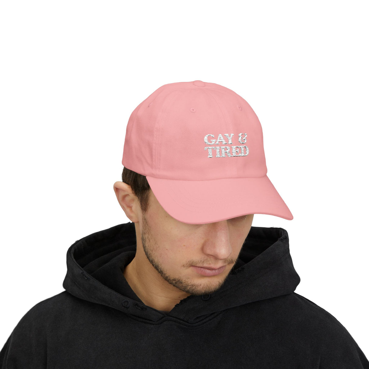 Gay & Tired Classic Dad Cap - Casual Adjustable Hat
