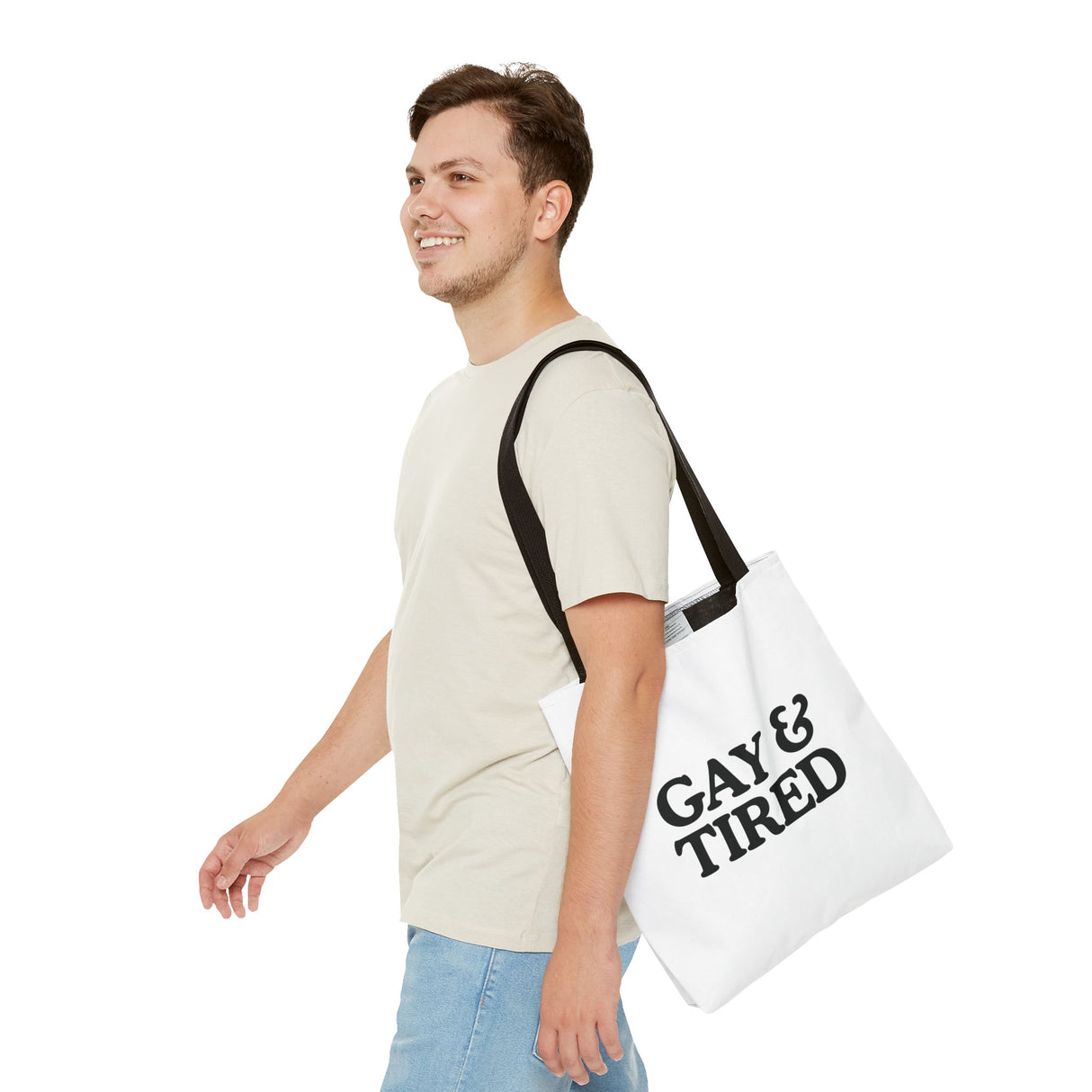 Gay & Tired Tote Bag