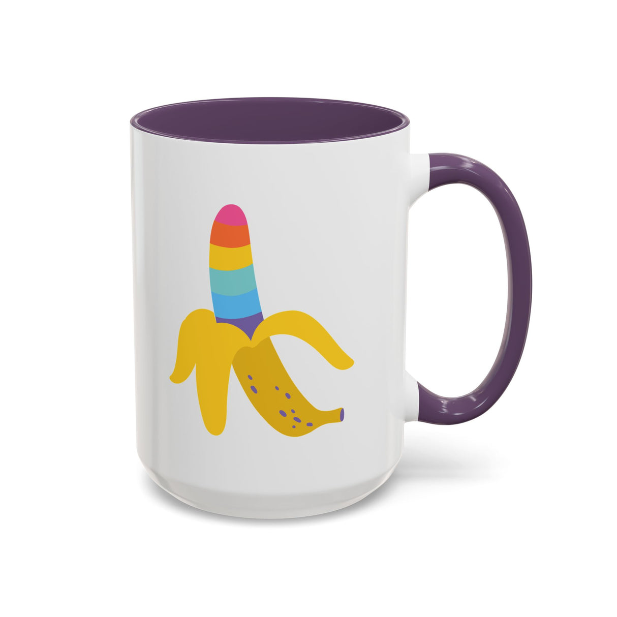 Rainbow Banana Coffee Mug - 11oz & 15oz Options