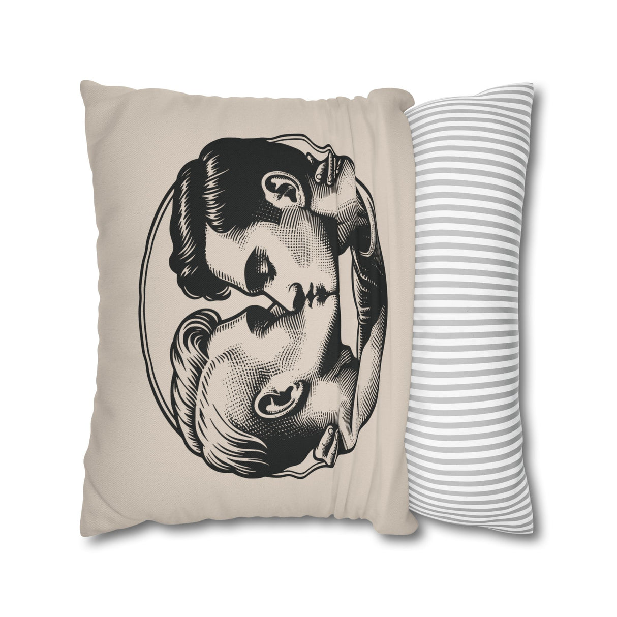 Close Enough to Breath Pillow Cover