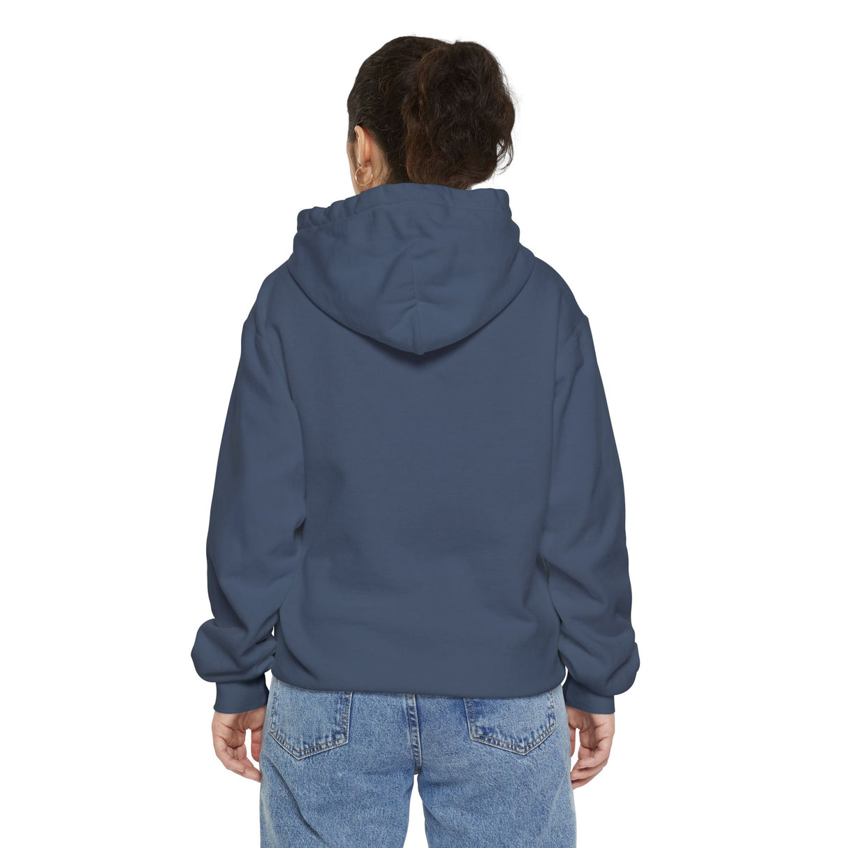 Exhausted American Unisex Garment-Dyed Hoodie - Casual Comfort for Everyday Wear