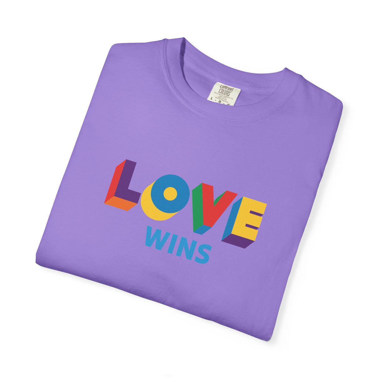 Love Wins Heavyweight Tee – Lived-In Feel, Loud Heart