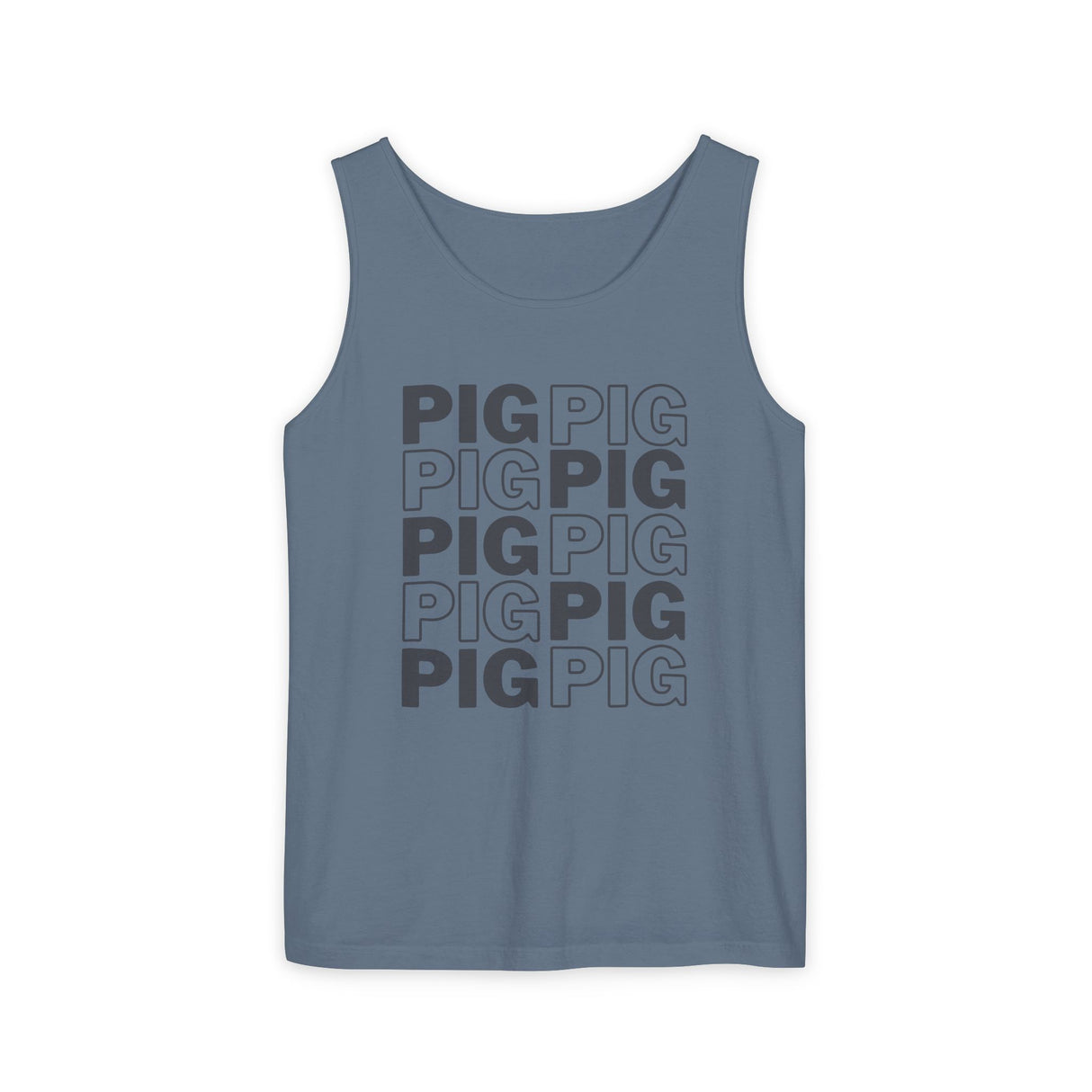 Pig Pattern Tank Top